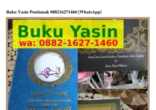 Buku Yasin Pontianak 0882.IᏮ27.IㄐᏮ0(WA)