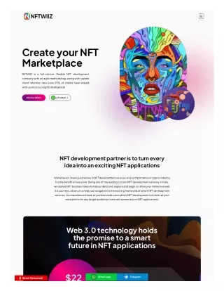 NFT Marketplace App Development - NFTWIIZ