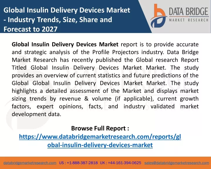 global insulin delivery devices market industry