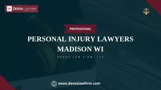 Personal Injury Lawyers | In Madison WI