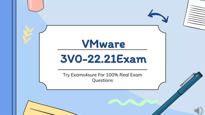 vmware 3v0 22 21 exam