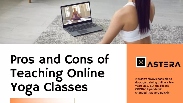 pros and cons of teaching online yoga classes