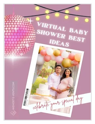 Virtual Baby Shower a best way to celebrate