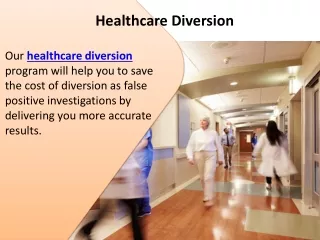 healthcare diversion