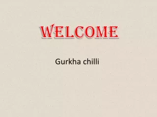 welcome