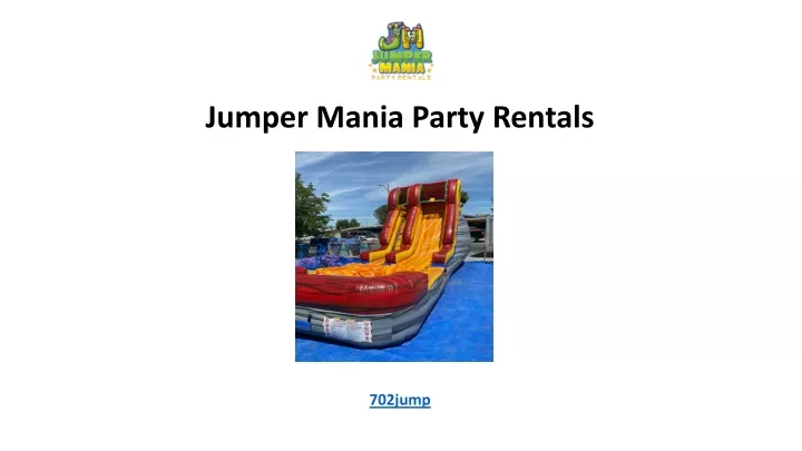 jumper mania party rentals