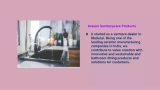 sanitary ware and bathroom fitting products in madurai