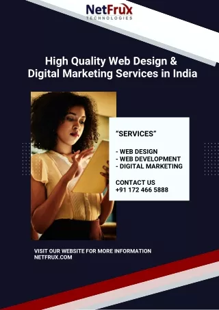 High Quality Web Design & Digital Marketing Services in India
