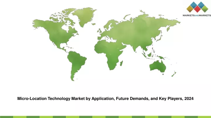 micro location technology market by application