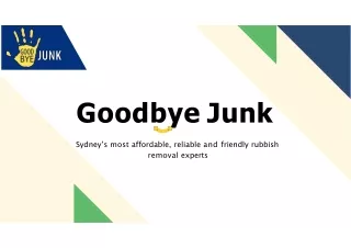 goodbye junk