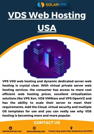 VDS Web Hosting USA