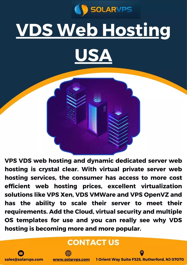 vds web hosting usa