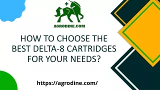 How to Choose the Best Delta-8 Cartridges for Your Needs