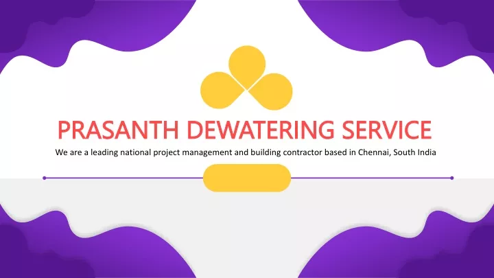 prasanth dewatering service prasanth dewatering