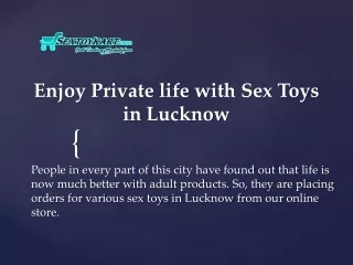 Sex Toys In Lucknow - Online Adult's Store | SEXTOYKART
