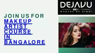 Join the best makeup artist course in bangalore