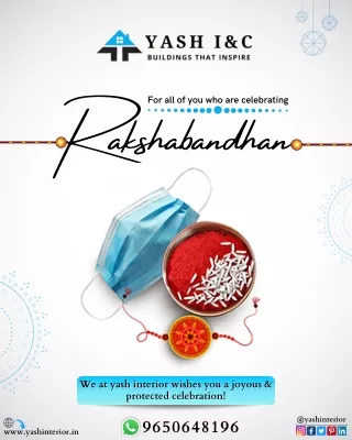 Happy Rakshabandhan from Yash Interior