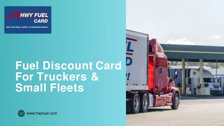 fuel discount card for truckers small fleets