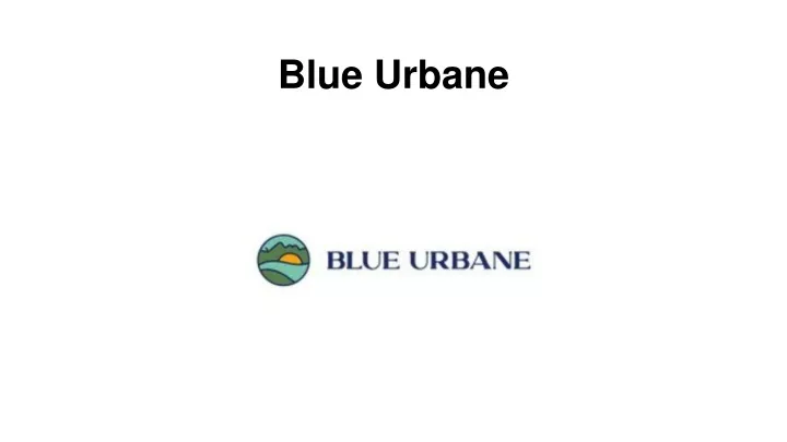 blue urbane
