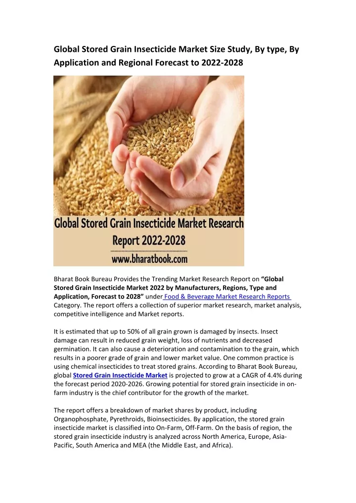 global stored grain insecticide market size study
