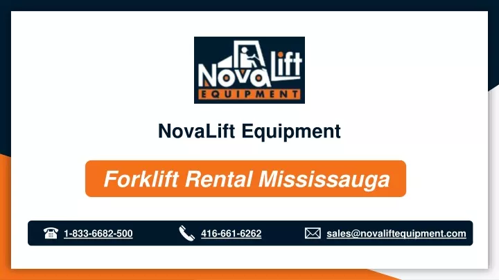 novalift equipment