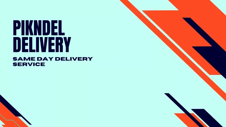 pikndel delivery same day delivery service