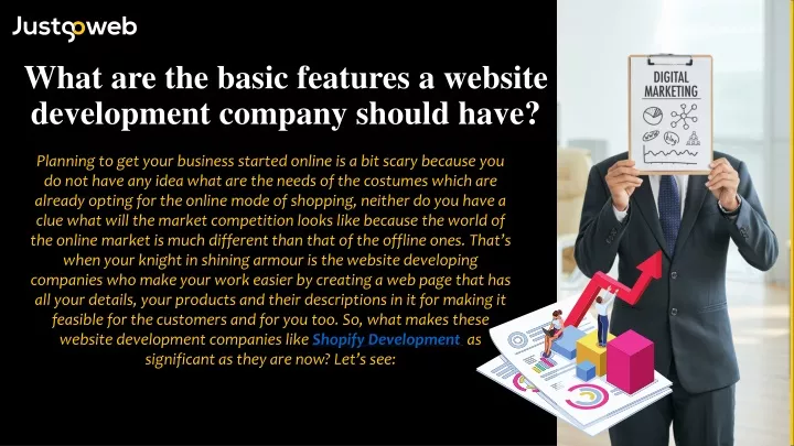 what are the basic features a website development