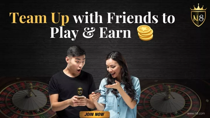 team up with friends to play earn