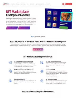 NFT Marketplace Development Company | How to Build NFT Marketplace Now?