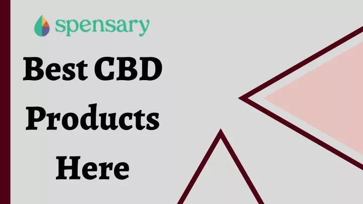 best cbd products here