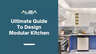 Ultimate Guide To Design Modular Kitchen