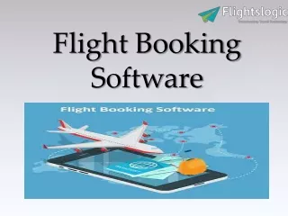 flight booking software