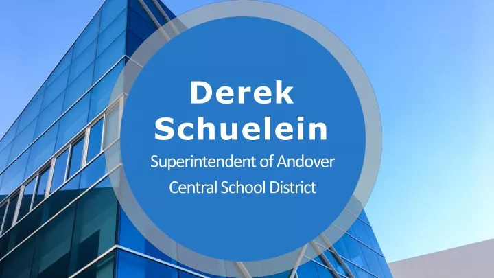 derek schuelein superintendent of andover central