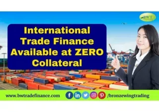 Get International Trade Finance from us