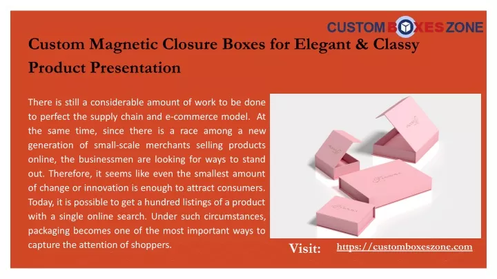 custom magnetic closure boxes for elegant classy