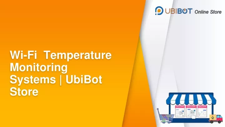 wi fi temperature monitoring systems ubibot store