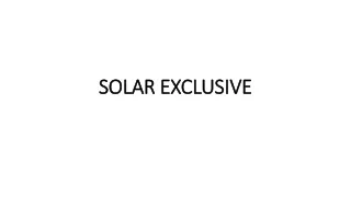 solar exclusive