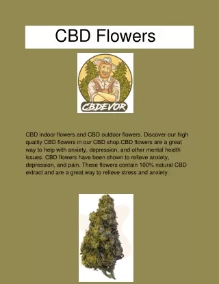 CBD Flowers (2)