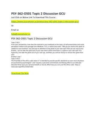 psy 362 o501 topic 2 discussion gcu just click