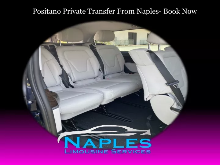 positano private transfer from naples book now