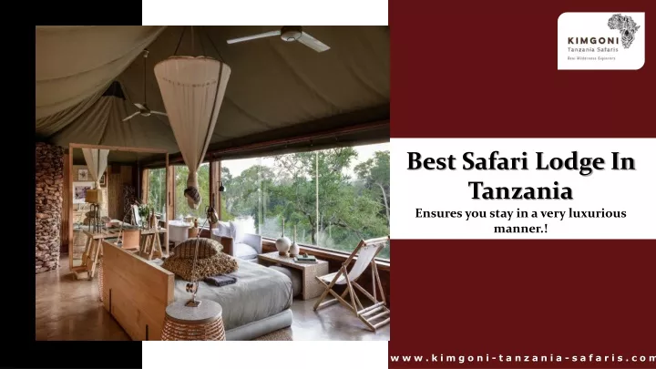 best safari lodge in tanzania