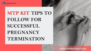 MTP Kit Tips to Follow for Successful Pregnancy Termination