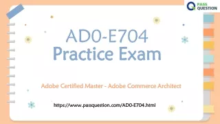 ad0 e704 p practice exam ractice exam