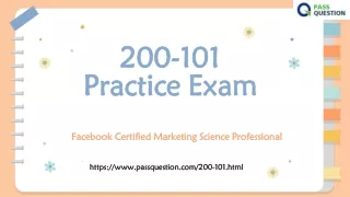 200 101 200 101 p practice exam ractice exam