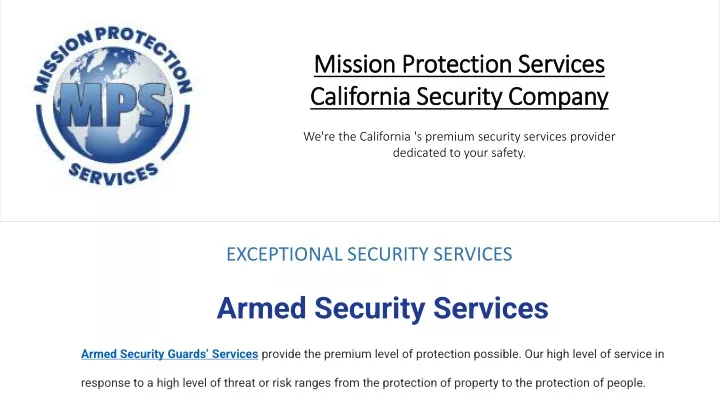 mission protection services mission protection