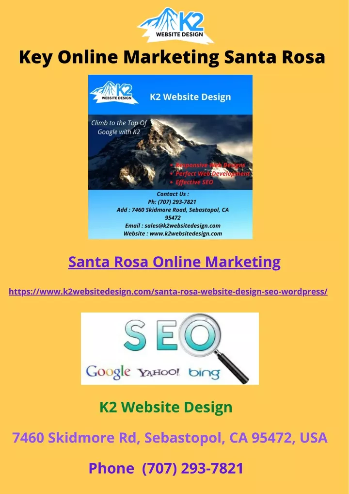 key online marketing santa rosa