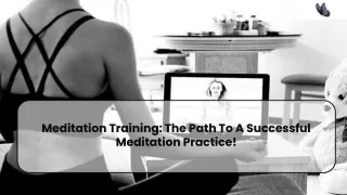 Meditation Teacher Training