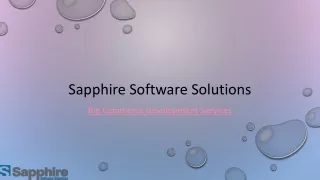 sapphire software solutions