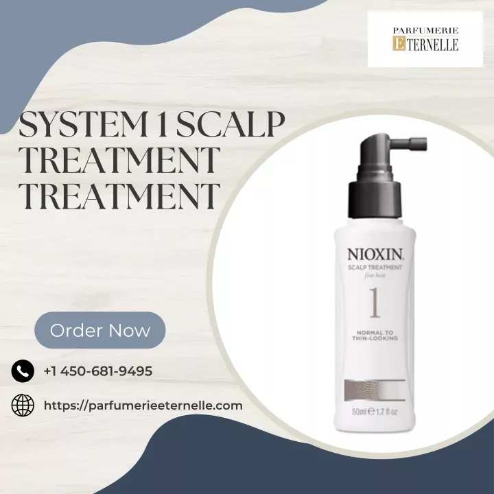 system 1 scalp treatment treatment