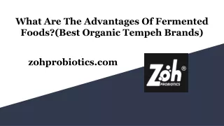 What Are The Advantages Of Fermented Foods_(Best Organic Tempeh Brands)